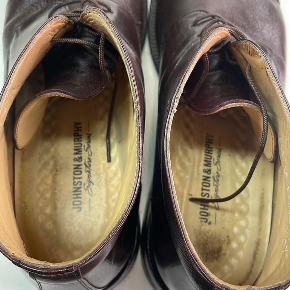 Johnston & Murphy leather boots brown size 10 M - Picture 6 of 8